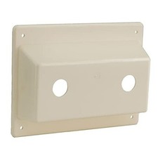 Faucet Bezel  Stand Off Faucet Cover  Parchment