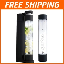 Manual Carbonation and Flavor Infusion: qarbo CLASSIC Sparkling Beverage Maker