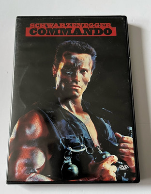 Commando DVD 1999 Arnold Schwarzenegger Alyssa Milano Action Thriller