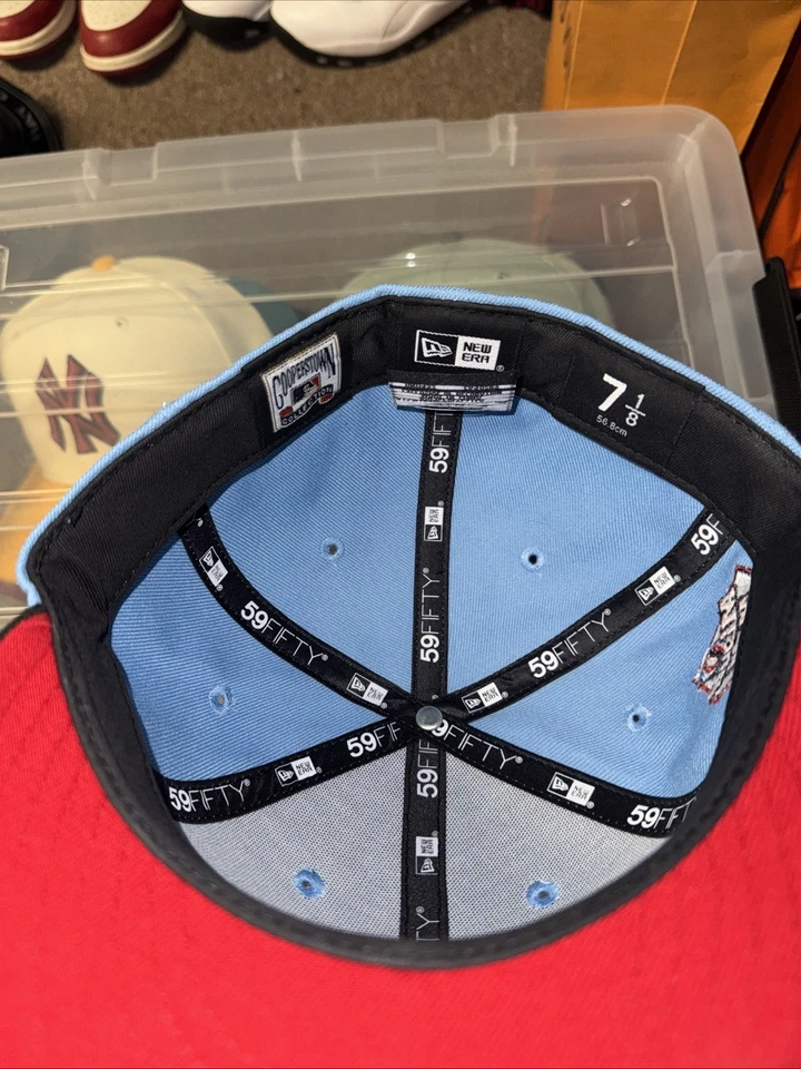 Houston Astros New Era Fitted Minute Maid Park Patch Size 7 1/8 Used - Image 4 of 4