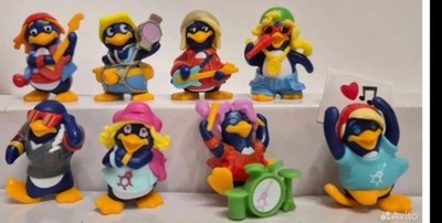 Kinder Surprise Penguini Collection VS348 - VS357 with 8 BPZ Russia 2026