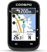 Coospo CS600 Colour Touchscreen GPS Bike Computer Wireless IP67 Speedometer