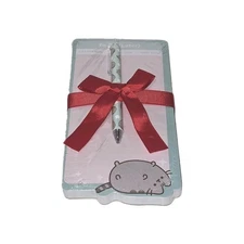 Pusheen Pen And Magnetic Note Pad Set
