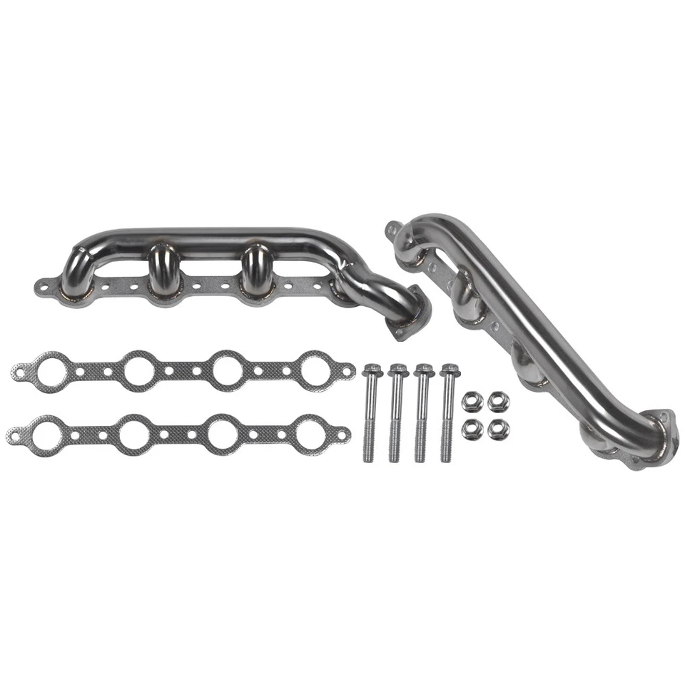 For Ford Powerstroke F250 F350 F450 7.3L 99-03 Stainless Steel Headers Manifolds - Image 3 of 4