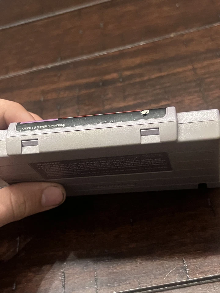 Krusty's Super Fun House (Super Nintendo SNES, 1992) CART ONLY - Image 4 of 4