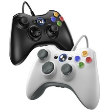 Wired Controller for Xbox 360-2 Pack, Compatible with xbox 360/360 S/360 E, w...