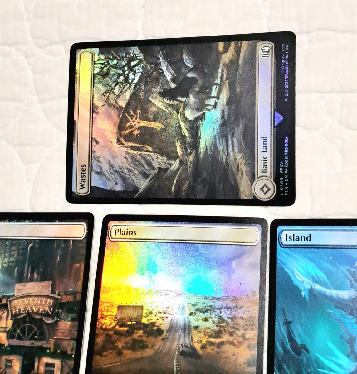 MTG マジックフェスト foilプロモ土地セット 16個 MTG マジックフェスト foilプロモ土地セット 16個