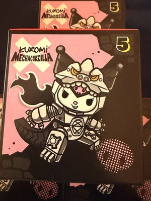 2026 McDonald's Hello Kitty Friends Kuromi x Mechagodzilla Toy Figure #5