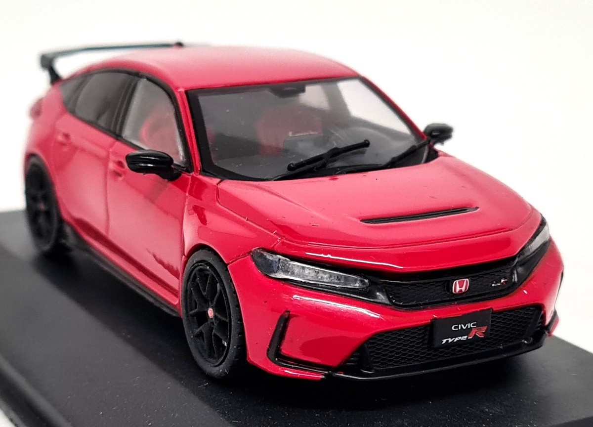 Solido 1/43 Honda Civic Type-R FL5 2022 Rallye Red Diecast Scale Model Car