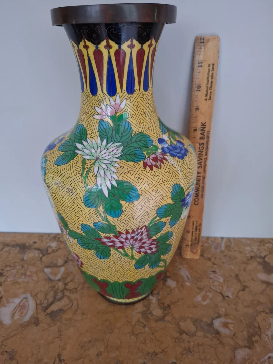景泰蓝花瓶| eBay