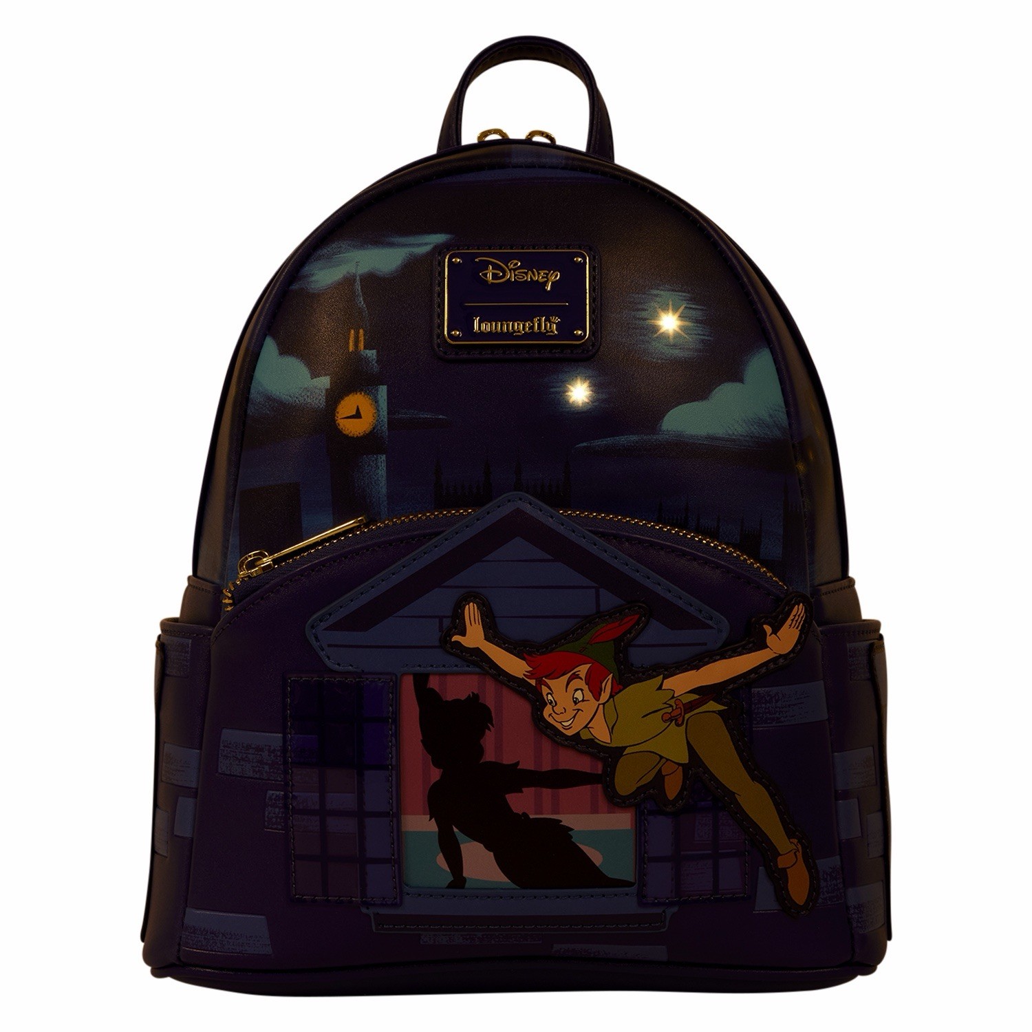 Loungefly Peter Pan Exclusive London Light-Up Mini Backpack image 2