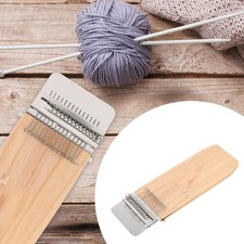 Compact Wooden Weaving Hand Knitting Machine Tool For Clothing Use