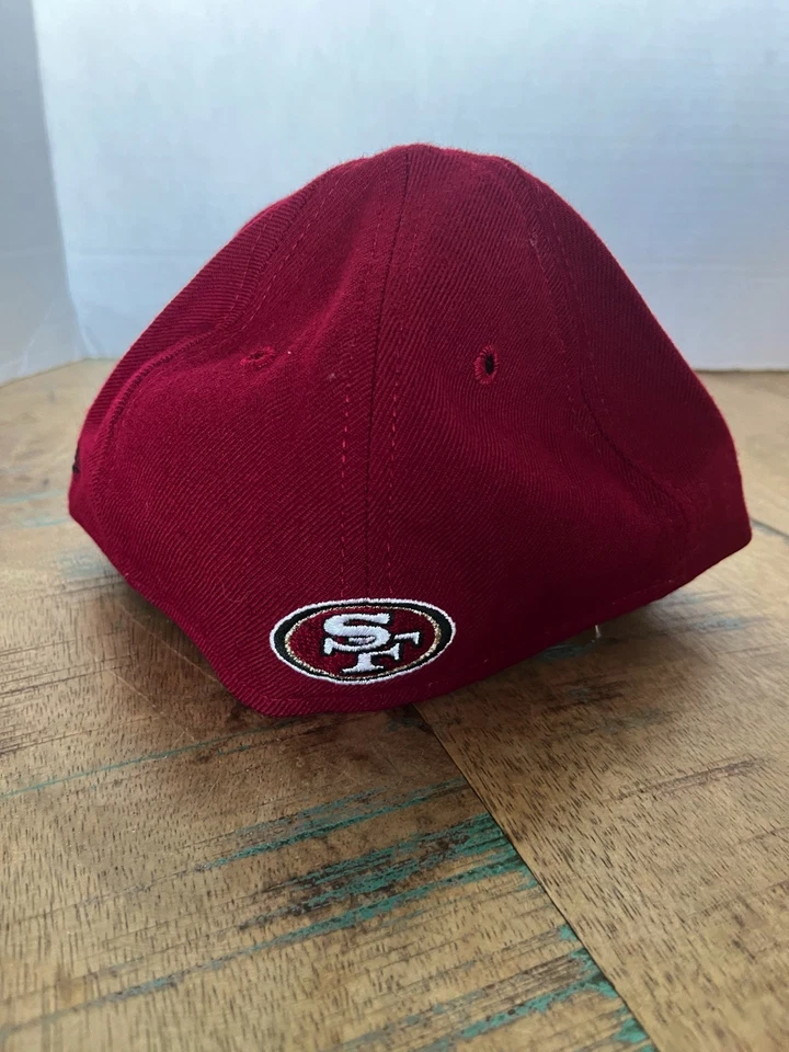 NFL San Francisco 49ers Red Hat New Era Adult Size 6 3/4 Hat Baseball Cap - Image 4 of 4