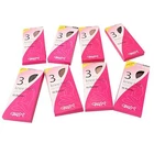 6 x Ladies / Women 100% Nylon Knee High Pop Socks with Comfort Top