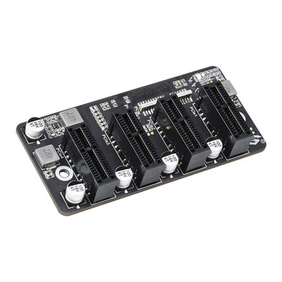 Mini Base Board For Compute Module 4 PCI-e 2.0 4 Port Extender Card