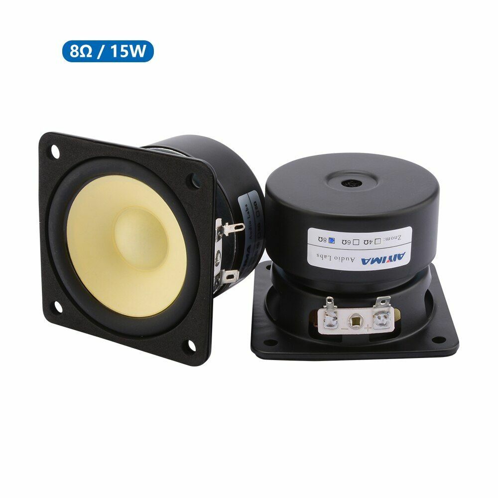 2Pcs Full Range Speaker Driver 4 8 Ohm 15W Units Column Amplifier Home Audio Popularny sklep