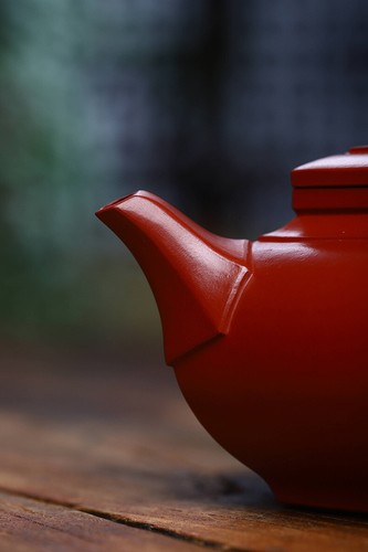 Yixing original mine famous hand-made purple sand pot 大彬六方壶 刘凤英(国家工艺美术大师) - Picture 7 of 13