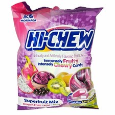 Hi Chew Morinaga Japan Superfruit Mix Chewy Candy Dragon Fruit Acai Kiwi 3.17 oz