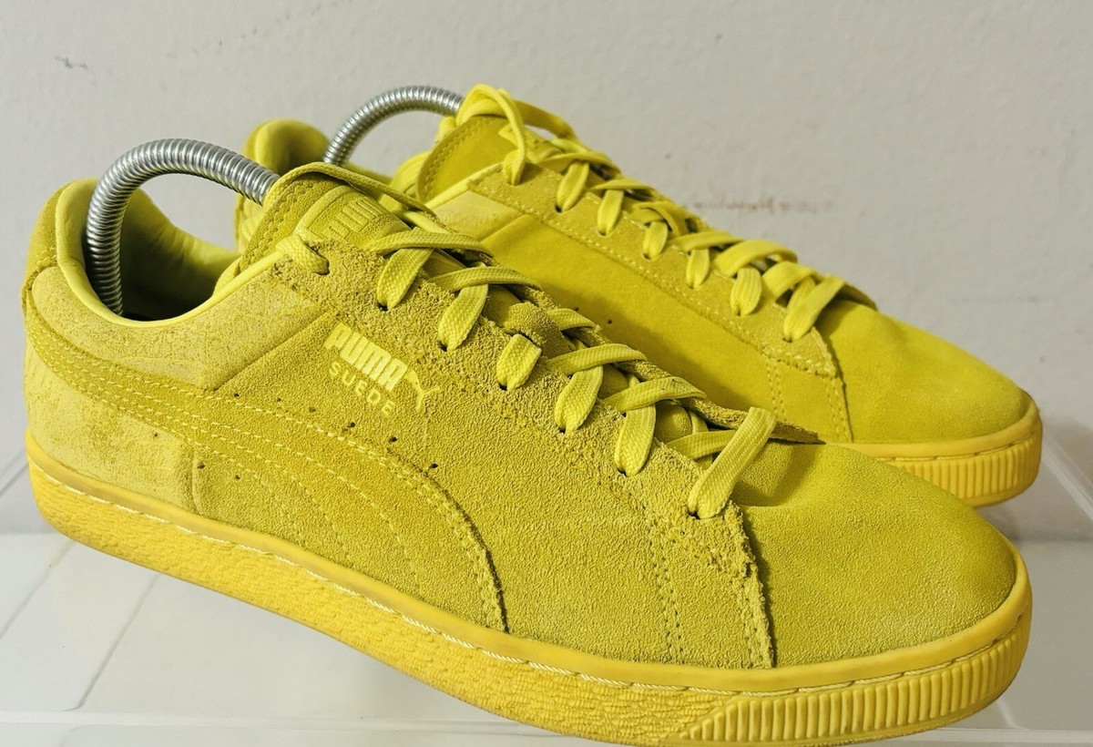 Puma Yellow Suede Sneakers Puma Suede Made In Japan Yellow 398560