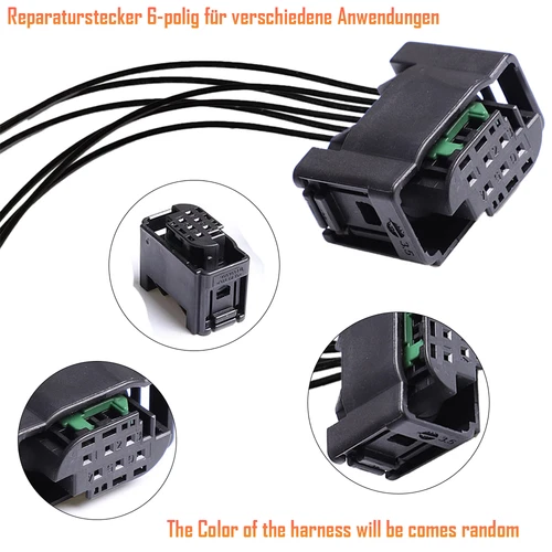 Reparatursatz Kabel Stecker 6-Polig Niveau Höhenstands Niveauregu-lierung sensor - Bild 13 von 13