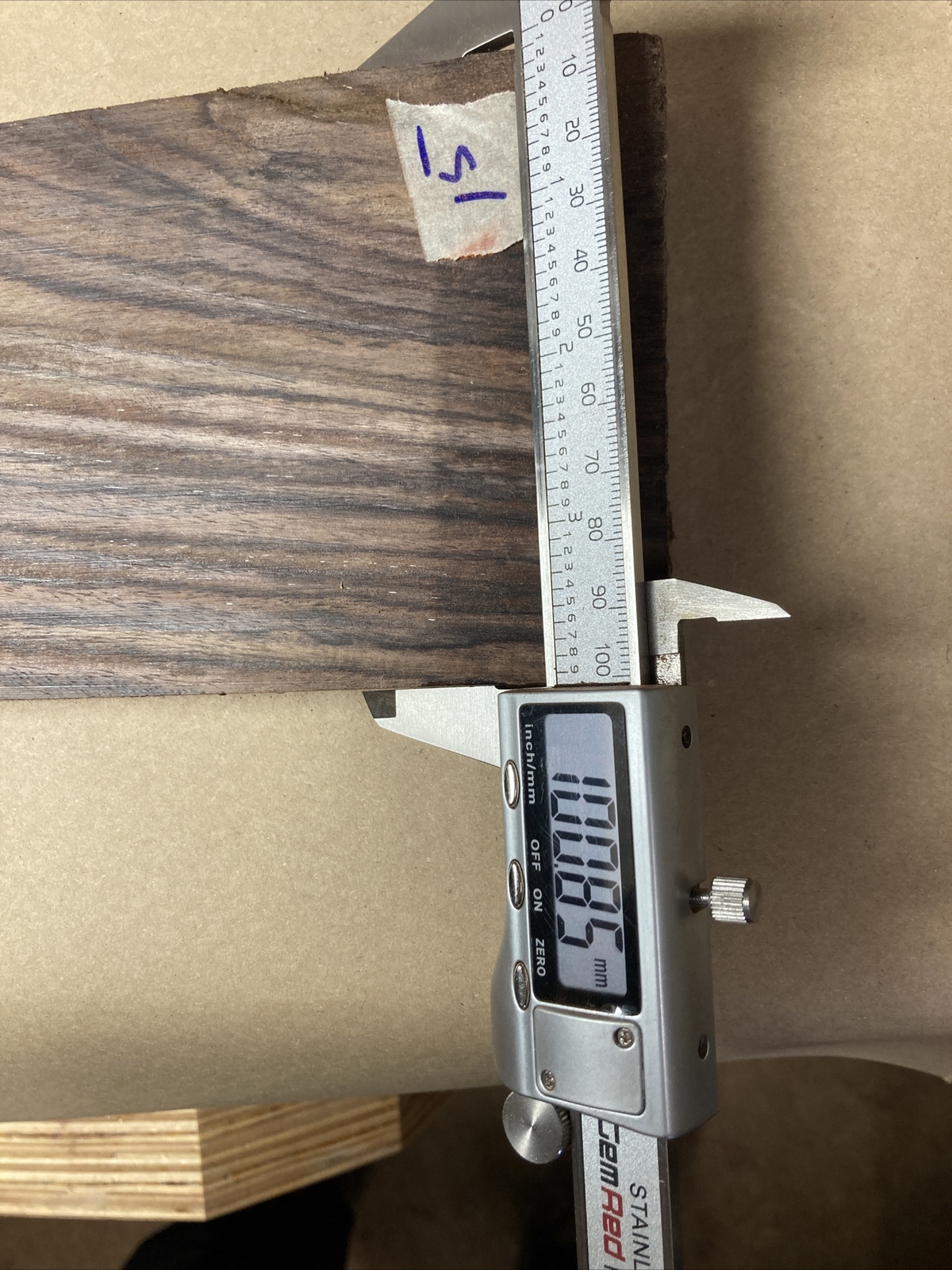 Guitar Neck Blank Rosewood Blank15. 800x100x25. eBay