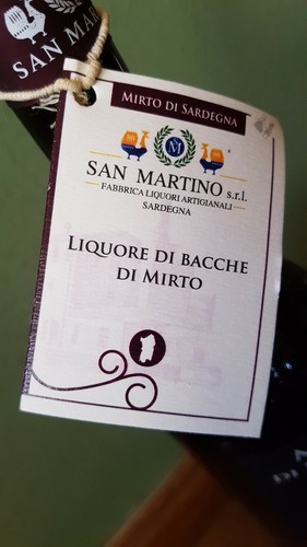 Prodotto sardo - Liquore Artigianale Mirto Rosso San Martino Bottiglia da 70 cl - Foto 3 di 4