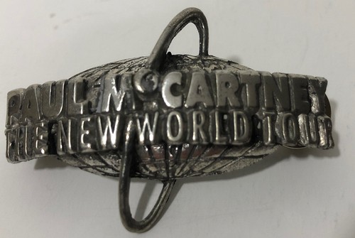 Paul McCartney The New World Tour Collectible pin 1993 USA Beatles - Picture 3 of 5