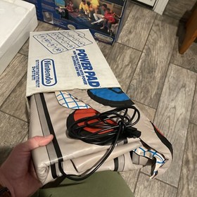 Nintendo NES Power Set in Box with Power Pad Controller Untested Not Complete