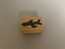 Rubber Stamp - Shark- Perfect for Kid's Projects - Medium Size