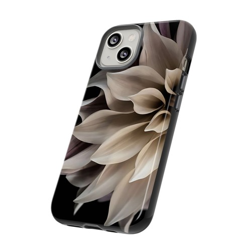 Tough Case For iPhone, Samsung Galaxy, Pixel, Cream Dahlia Flower Print - 第 51/223 張圖片