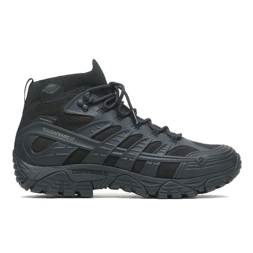MERRELL MOAB VELOCITY MID TACTICAL WATERPROOF BOOT BLACK SIZES 7-13 AU STOCK - Picture 6 of 13