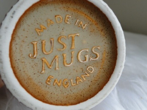 Tazas Just Hechas en Inglaterra Diseño Hoja y Ondulación - Imagen 4 de 4