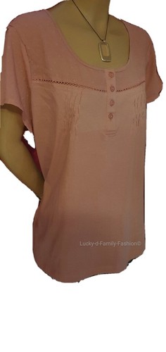 NEW EVANS pink top t shirt or pyjama nightwear mix & match Size 22 / 24 Cotton - Picture 3 of 9