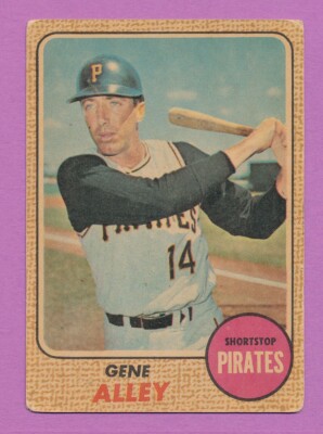 GOOD+/- VENEZUELAN GENE ALLEY 1968 VENEZUELA TOPPS #53 LOW CENSUS