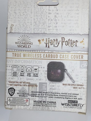 ESTUCHE NEGRO AURICULAR INALÁMBRICO WIZARDING WORLD HARRY POTTER - Imagen 5 de 6