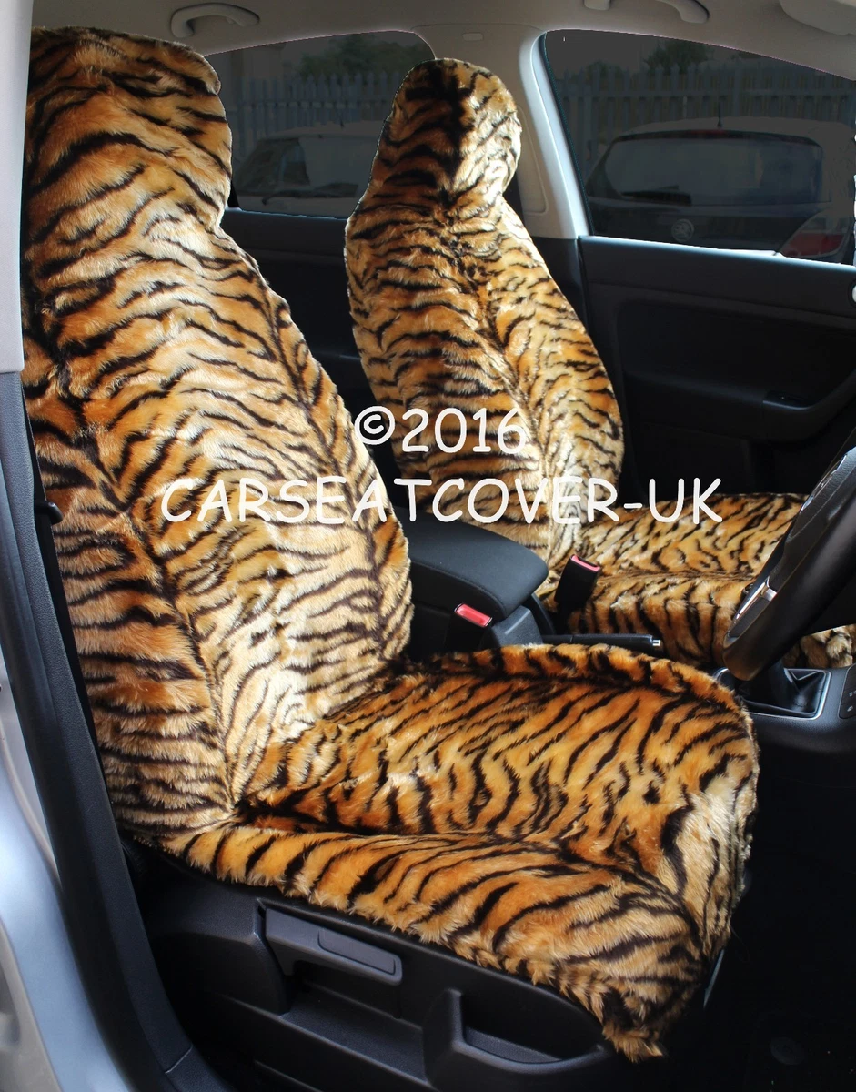 Animal print seat clearance covers