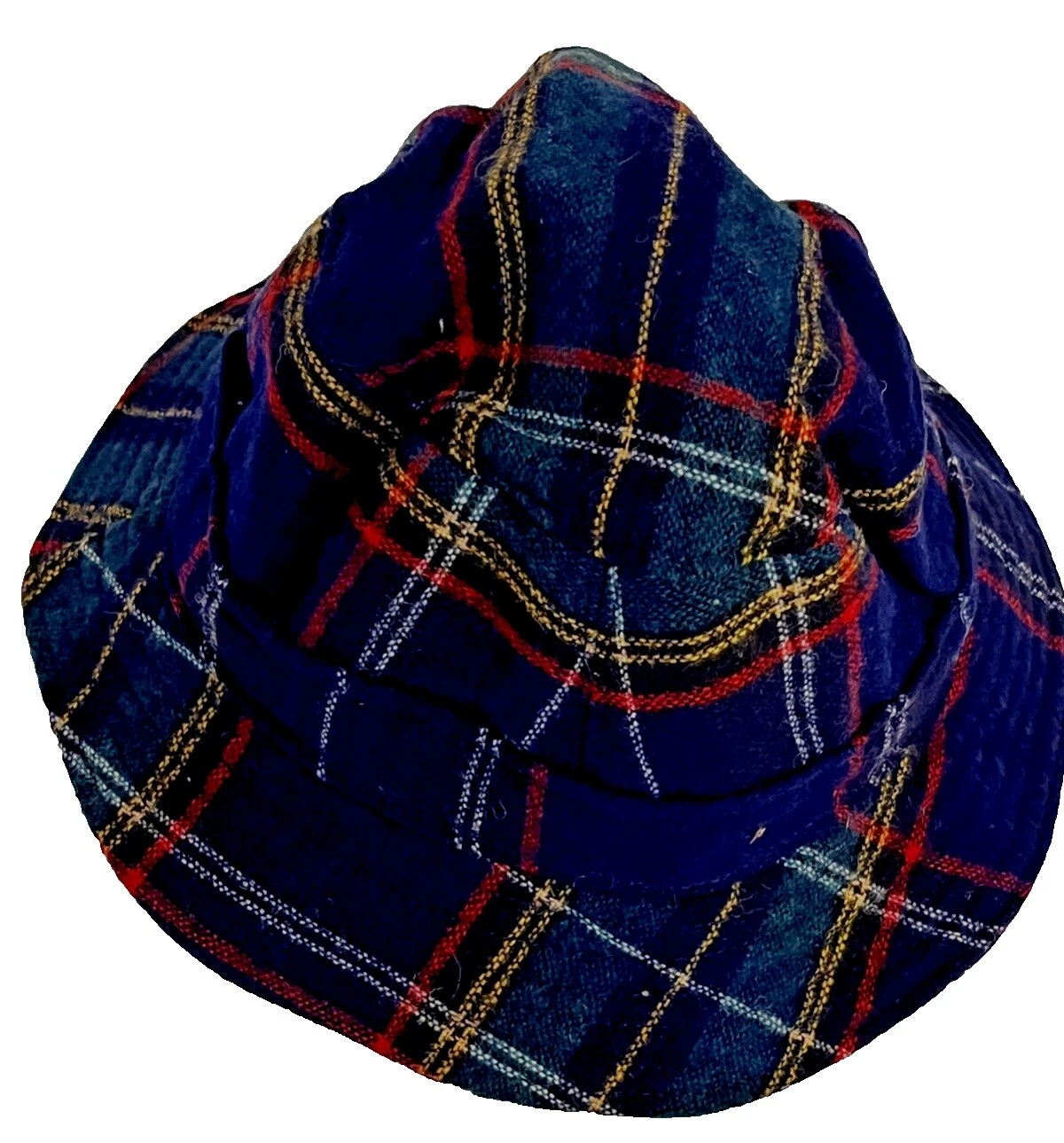 羊毛混纺水桶复古帽子女