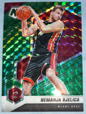 2020-21 Panini Mosaic Basketball Green Mosaic Prizm #3 Nemanja Bjelica