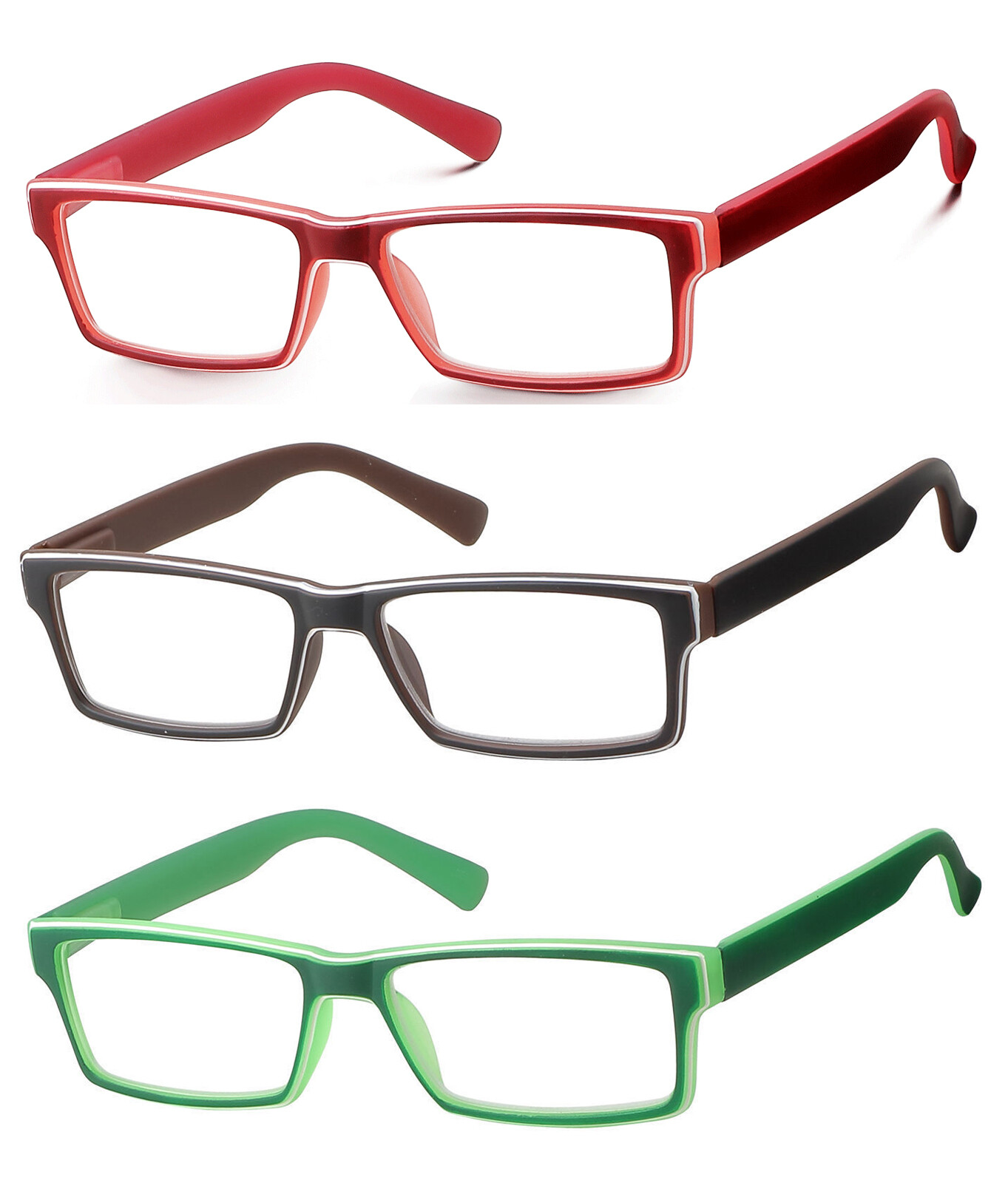 Reading Glasses with Spring Hinges Arm for Mens Women 1.004.00 eBay