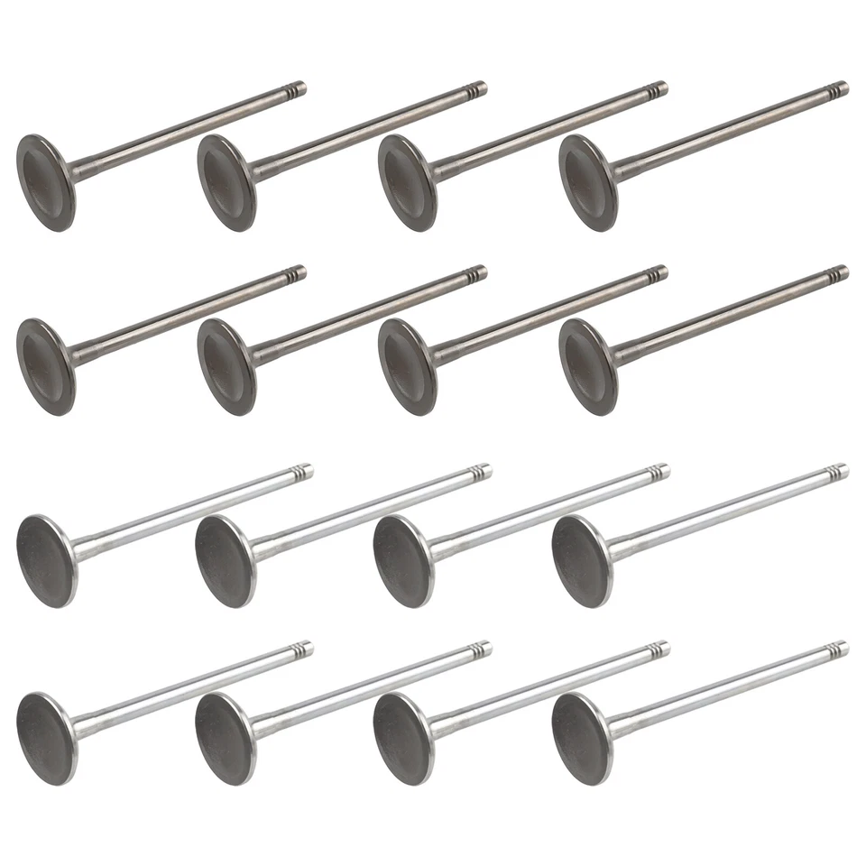 16pcs Intake & Exhaust Valves Set For 2014-2023 Volvo V40 V60 V90  GAS 2.0T - Image 3 of 4
