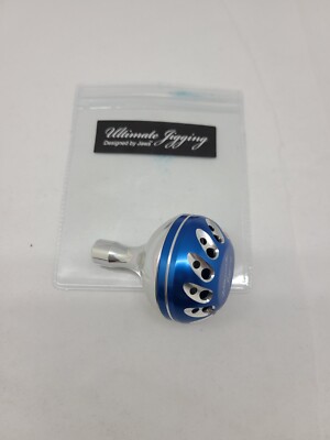 UJ PRK 45D knob for Daiwa Saltiga Saltist 20~50 4500~8500 1~2 speed reel BLUE/SV