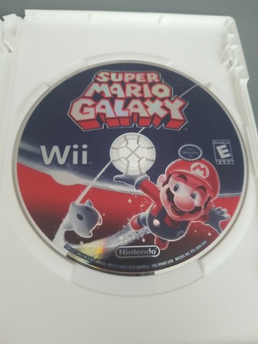Super Mario Galaxy (Juego Nintendo Wii) Completo con Manual y Estuche ¡PROBADO! - Imagen 3 de 5