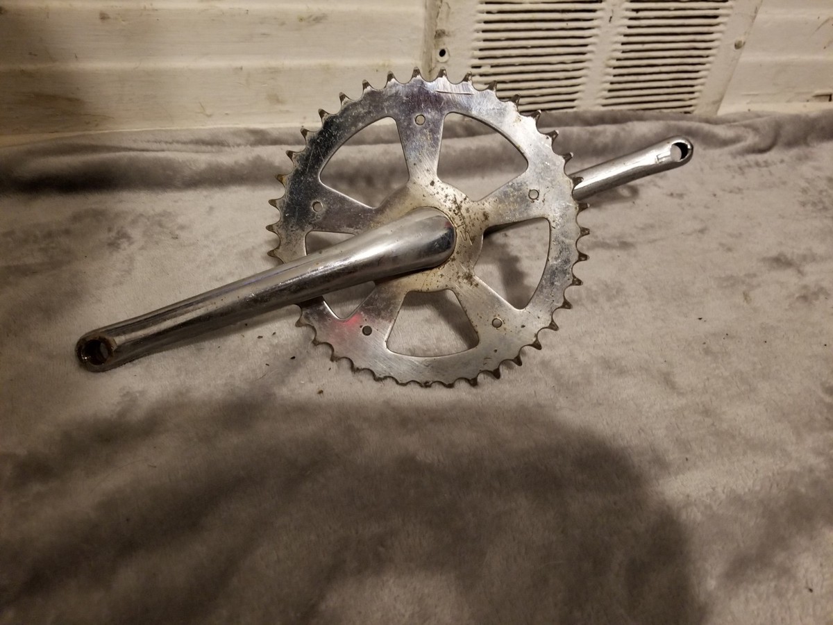OLD SCHOOL BMX 170mm CR-MO CRANKS WITH A 39 TOOTH SCHWINN OLD SCHOOL BMX 170mm CR-MO CRANKS WITH A 39 TOOTH SCHWINN