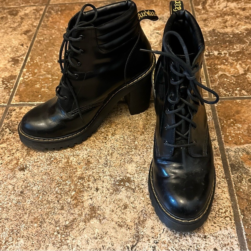 Dr. Martens Persephone Heel Boot Size 9 US | eBay