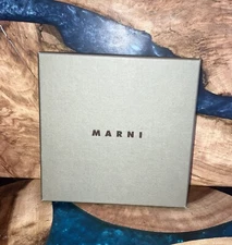 MARNI Empty Gift Box 5.75” X 5.75” X 1.5 Inches .