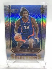 2021 Panini Select Basketball Isaiah Stewart Rookie Selections Silver Prizm RC