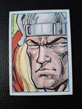 THOR SKETCH CARD BY MARVEL COMIC ARTIST RON WILSON