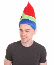 Men's Flag Troll Wig Cosplay Halloween Wig Adult HM-640A