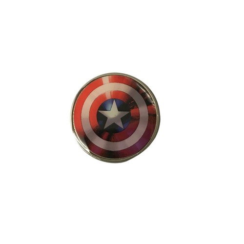 Scudo Captain America Distintivo di Lapel Pin Marvel Avengers Supereroe Regalo - Picture 2 of 10