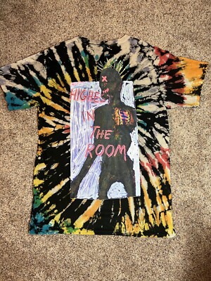 Travis Scott Cactus Jack Highest In The Room Tie Dye T Shirt